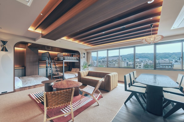 Executive appartement, uitzicht op rivier | Uitzicht vanuit de kamer