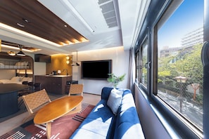 1 chambre, couette en duvet d'oie, coffres-forts dans les chambres