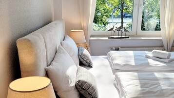 1 habitación, tabla de planchar con plancha y wifi