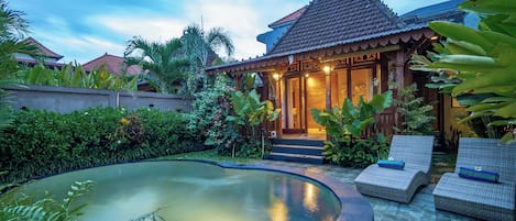 Luxury Villa, Patio, Garden View | View from room