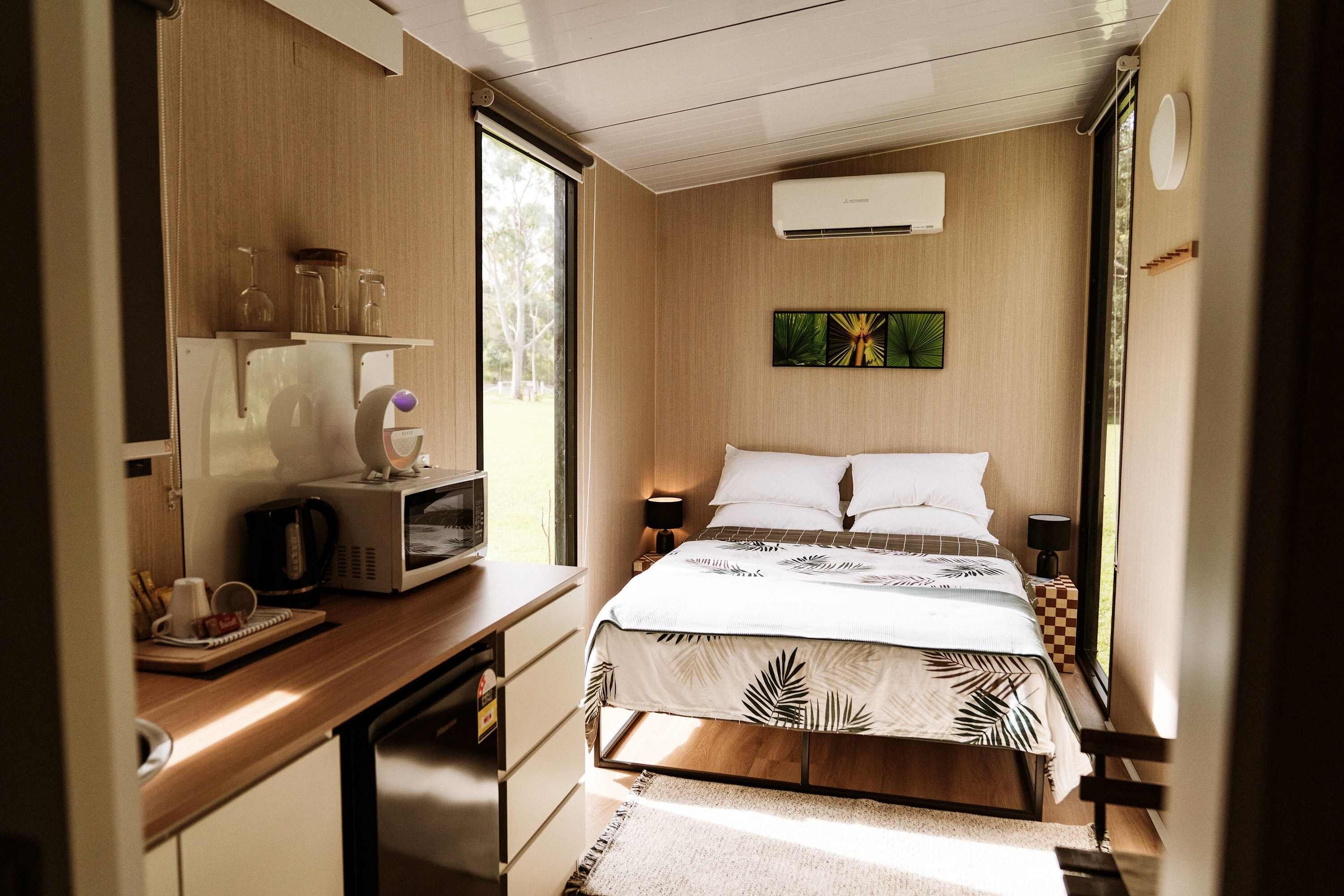 1 habitación y ropa de cama 