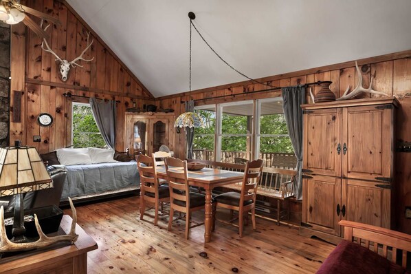 Unclassified image, 1 of 45, button - River Access, Loft, Deck, WiFI & Dog Friendly (Great Cacapon)