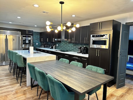 Cocina privada. The Peacock Inn