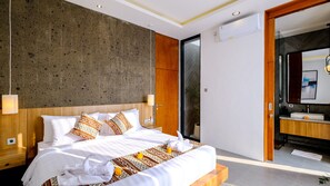 Villa, 2 Schlafzimmer, Gartenblick | 2 Schlafzimmer, Zimmersafe, Schreibtisch, Bügeleisen/Bügelbrett