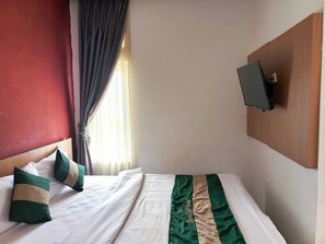 Kahden hengen deluxe-huone | Työpöytä, ilmainen Wi-Fi, vuodevaatteet