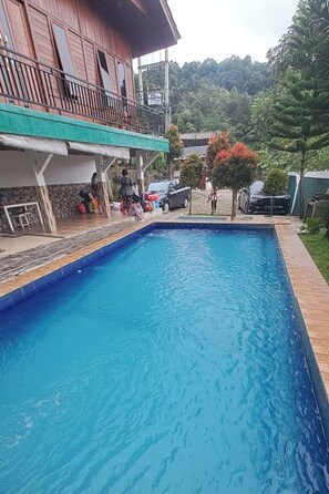 Outdoor pool - Villa Zoya 1 (Megamendung)