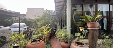 Interior entrance