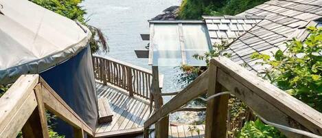 Overnatningsstedets område