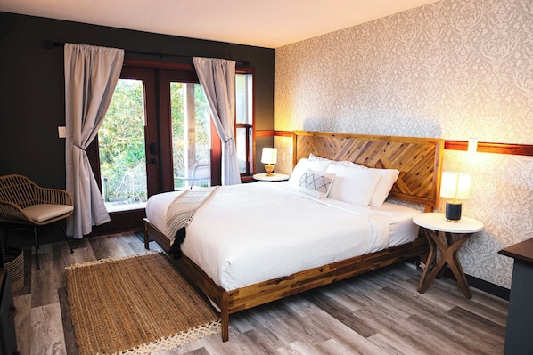 1 habitación, wifi y ropa de cama