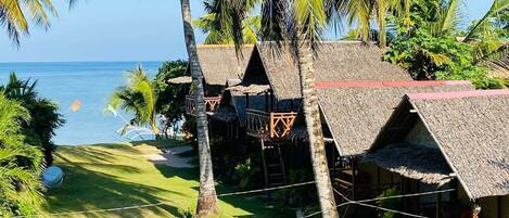 Standard Cottage, Balcony, Ocean View | Living area
