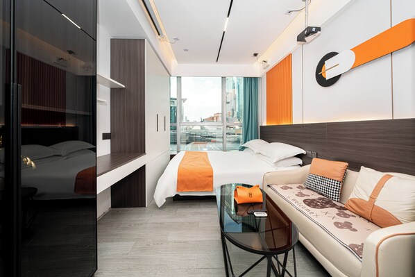 Basic Double Room | Laptop workspace, blackout drapes, soundproofing, iron/ironing board