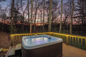 Bain à remous extérieur