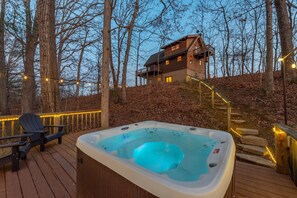 Bain à remous extérieur