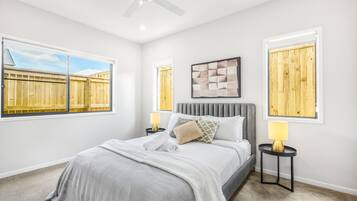 4 makuuhuonetta, Wi-Fi, vuodevaatteet