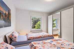 1 makuuhuone, ilmainen Wi-Fi, vuodevaatteet