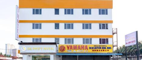 Fassade der Unterkunft