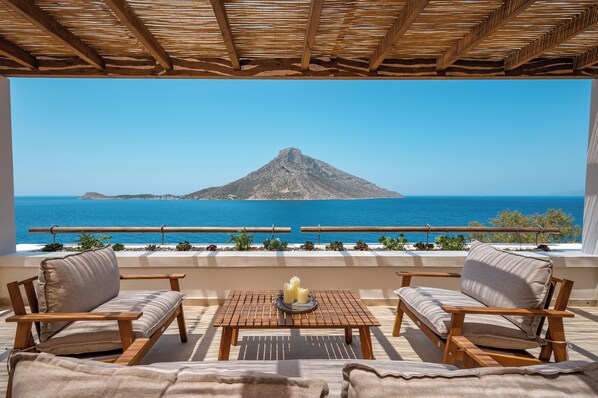 Suite Studio Supérieure, 2 chambres | Terrasse/Patio