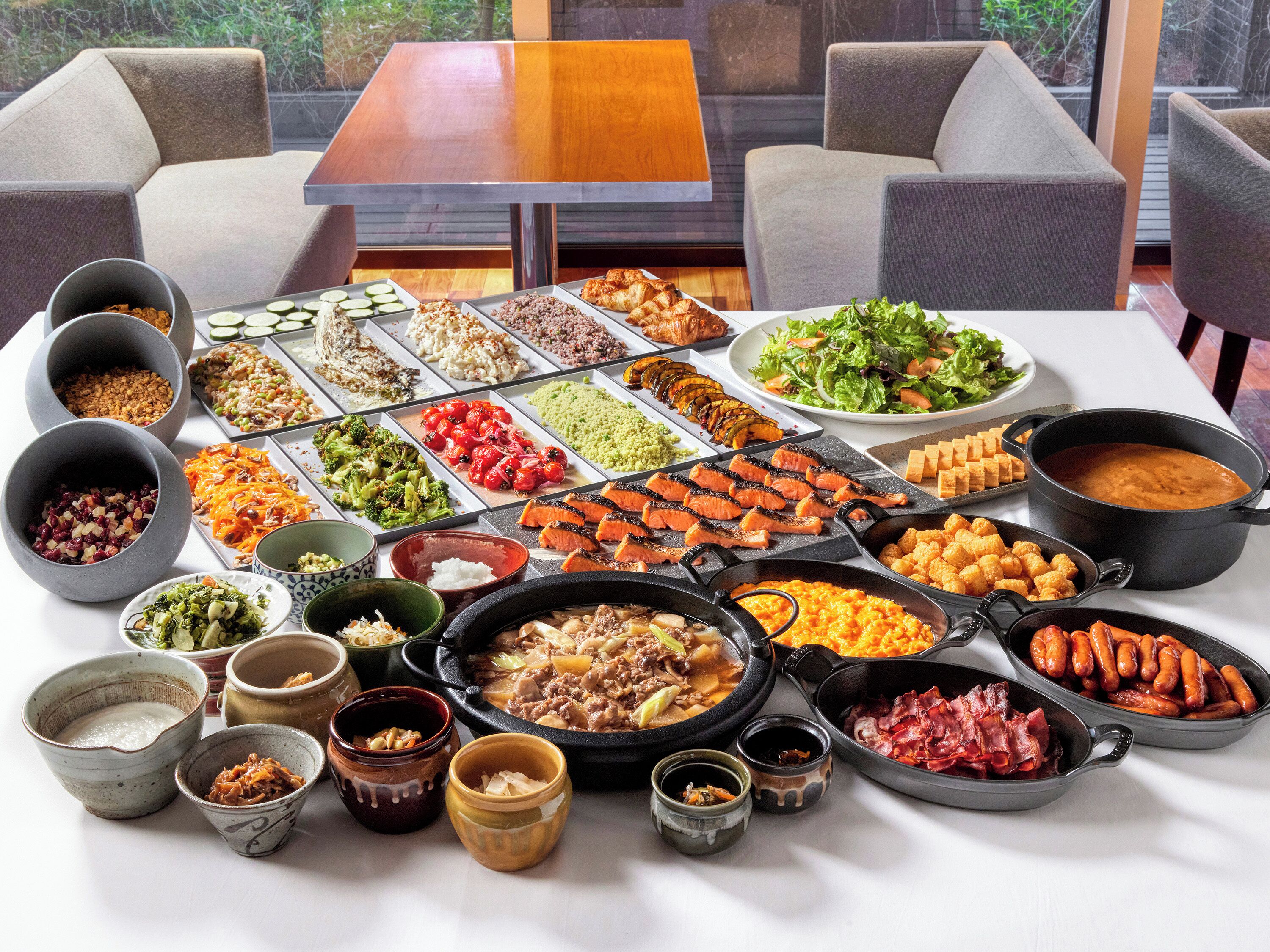 Sarapan siap masak setiap hari (JPY 2200 per orang)