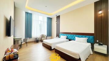 Superior Double Room | Down comforters, memory foam beds, desk, free WiFi