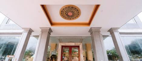 Façade de l’hébergement