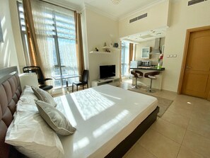 1 chambre, fer et planche à repasser, Wi-Fi, draps fournis