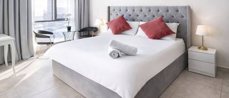 1 chambre, fer et planche Ă repasser, Wi-Fi, literie fournie