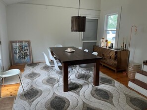 Dining - Remodeled historic Captains home w/fireplaces, large yard, 5 mins walk to beach  (Yarmouth)