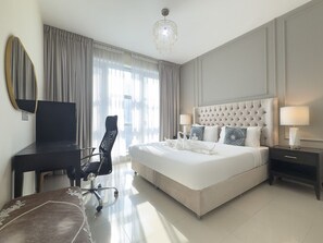 2 soveværelser, skrivebord, strygejern/strygebræt, Wi-Fi