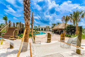 Outdoor pool, a heated pool - Private Pool & Theater | Themed Rooms for Kids (Kissimmee)