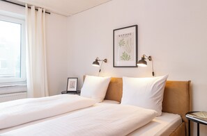 2 soveværelser, skrivebord, weekendseng, gratis Wi-Fi