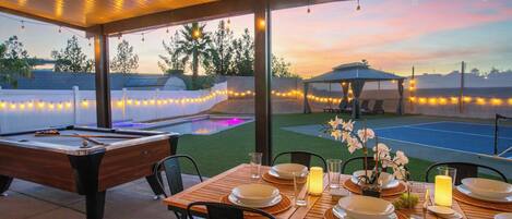 Restaurante al aire libre