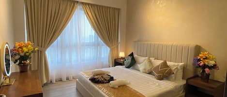 2 chambres, ameublement personnalisé, chambres insonorisées