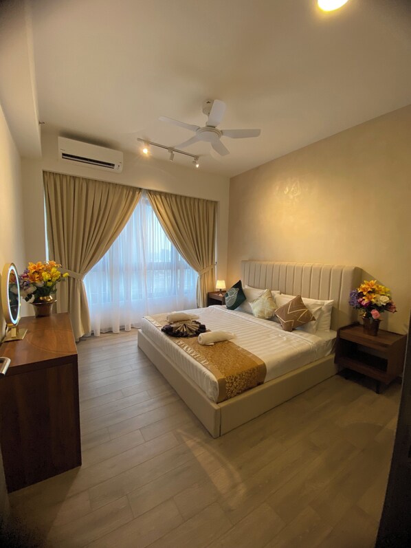 ลักซ์ชัวรี่อพาร์ทเมนท์ | ตกแต่งพิเศษโดยเฉพาะ, ห้องเก็บเสียง, Wi-Fi ฟรี, ผ้าปูที่นอน