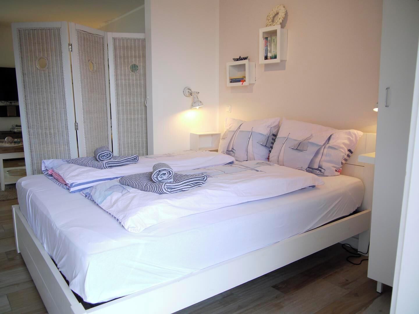 1 bedroom, travel crib, free WiFi, bed sheets