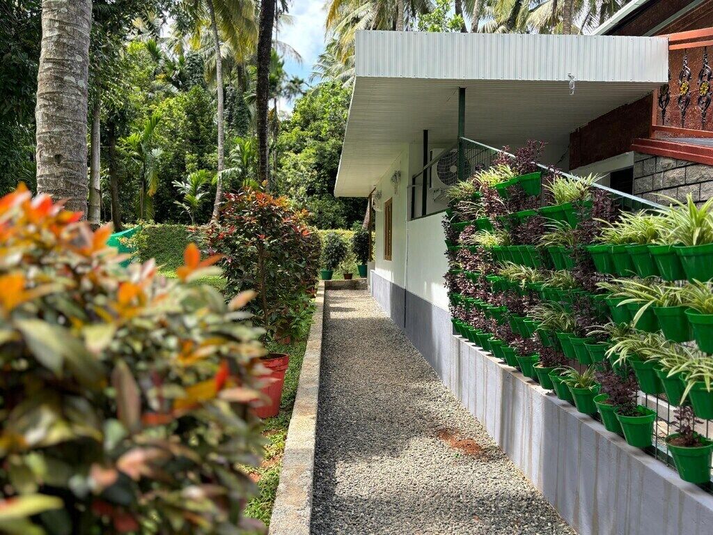 Entrada de la propiedad