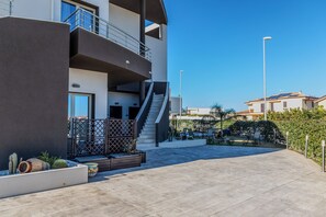 Façade de l’hébergement