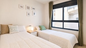 Apartment, 2 Schlafzimmer, Gartenblick
