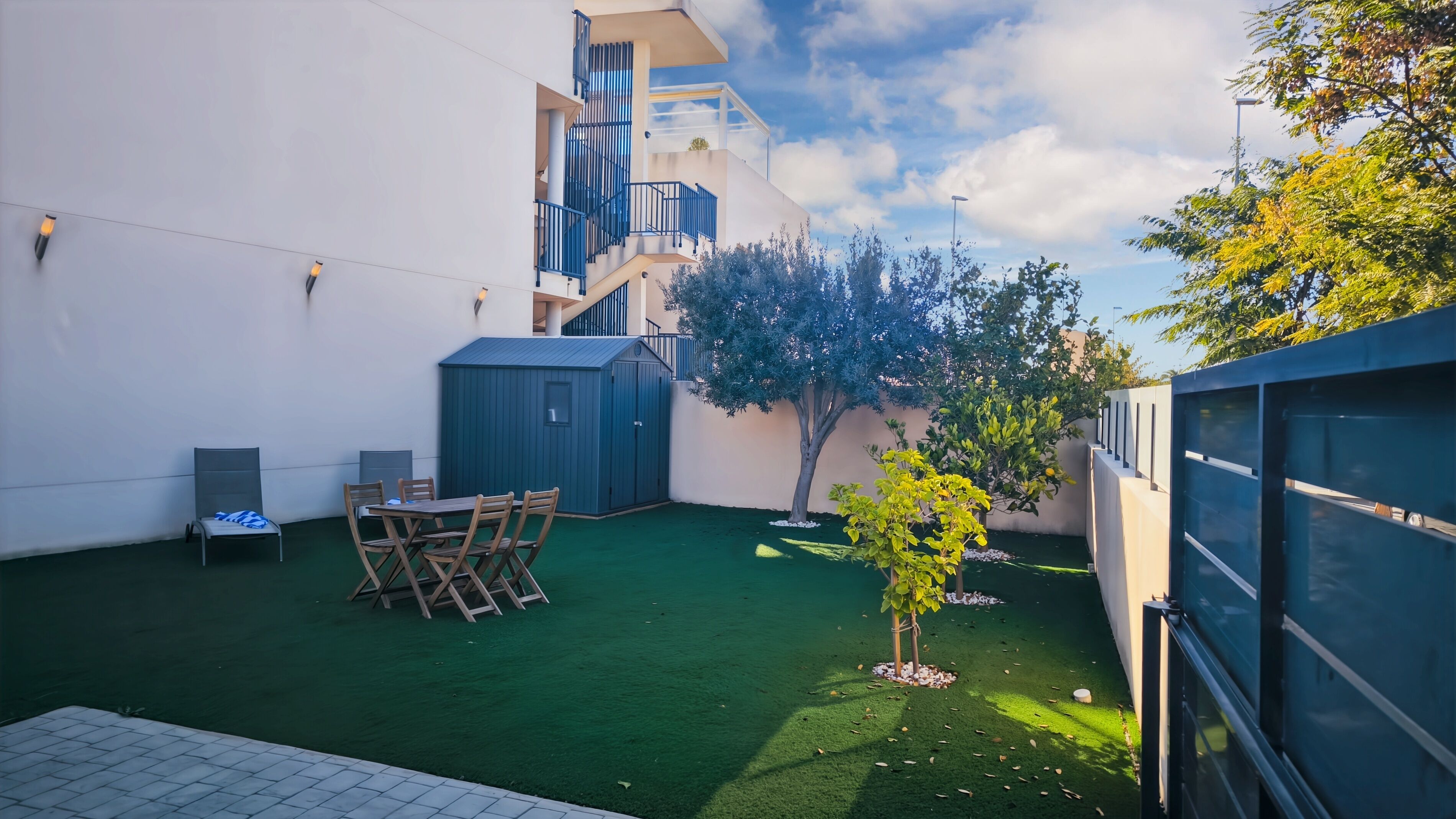 Apartemen, 2 kamar tidur, pemandangan kebun | Teras/patio