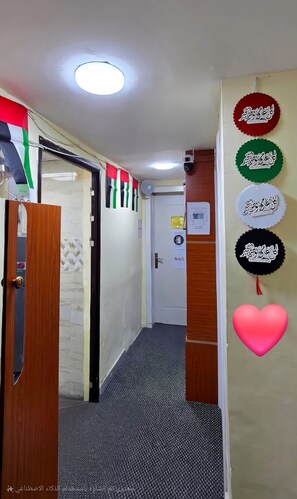 Handrails in hallways - Alharaki Capsule  (Dubai)