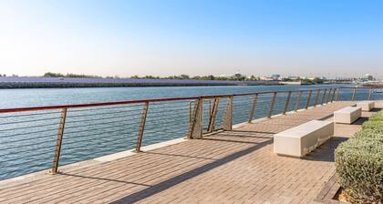 Relax in This Cozy 2BR with Gym, Parking & Balcony Views
