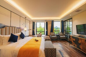 Luxury Room, 1 King Bed, Non Smoking, River View | View from room - Li River Resort Villa Hotel (Guilin)