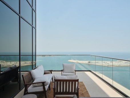 Skyline Penthouse Sea View | Βεράντα/αίθριο