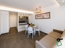 1 dormitorio, cunas (de pago), wifi gratis y ropa de cama