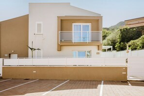 Fassade der Unterkunft