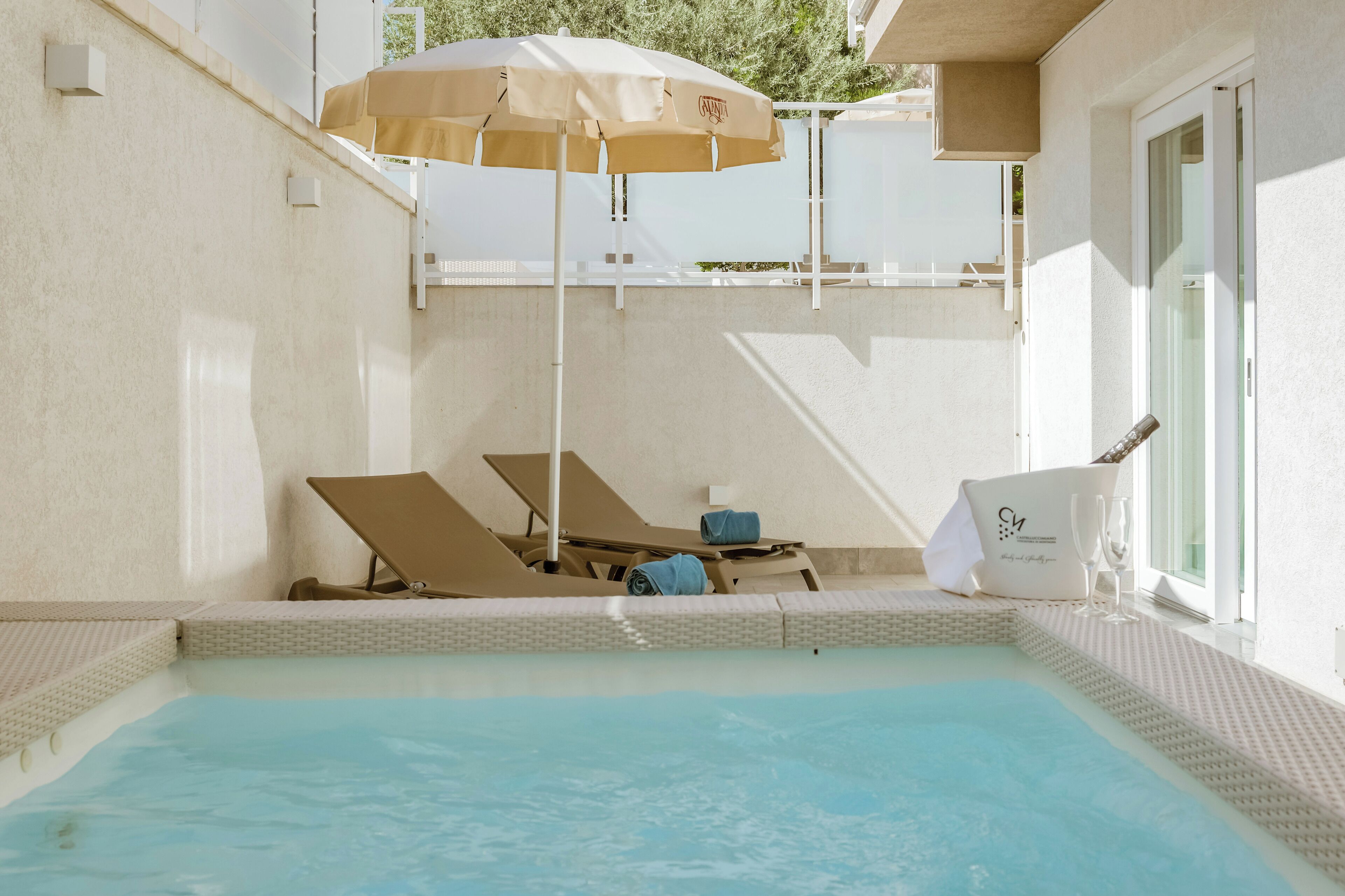 Bain à remous privé