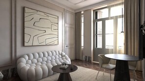 Luxe appartement | Een kluis op de kamer, geluiddichte muren, een strijkplank/strijkijzer