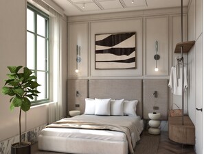 Ideon Antron Suite, two bedrooms, Kitchenette, balcony City View