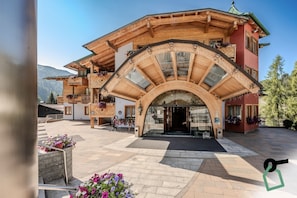 Entrée de l’hébergement