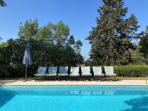 Pool - Charming gîte with swimming pool & large garden, Tarn-et-Garonne (Touffailles)