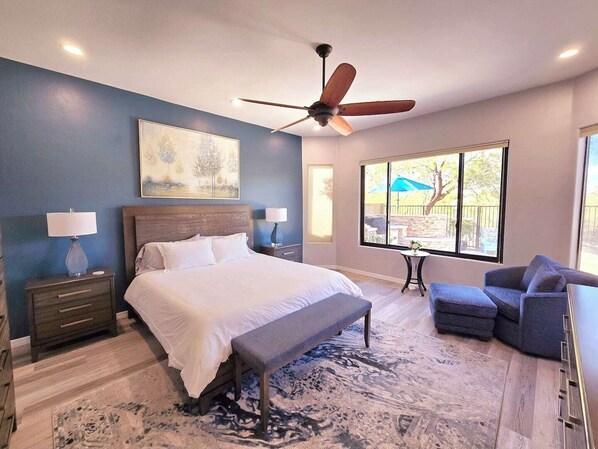 4 bedrooms, iron/ironing board, free WiFi, bed sheets